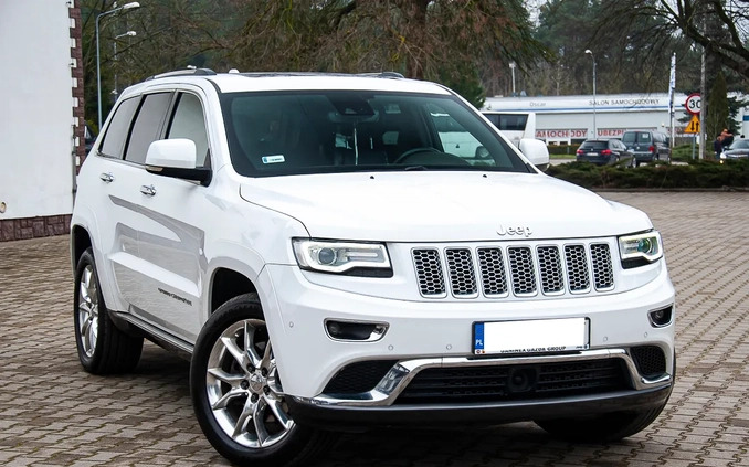 Jeep Grand Cherokee cena 119900 przebieg: 110000, rok produkcji 2017 z Węgliniec małe 781